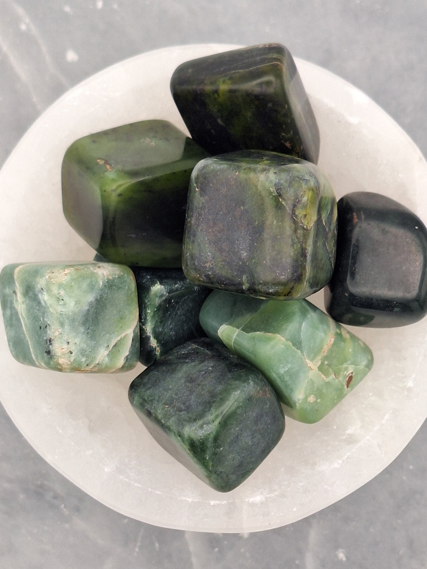 Nephrite Jade Tumble