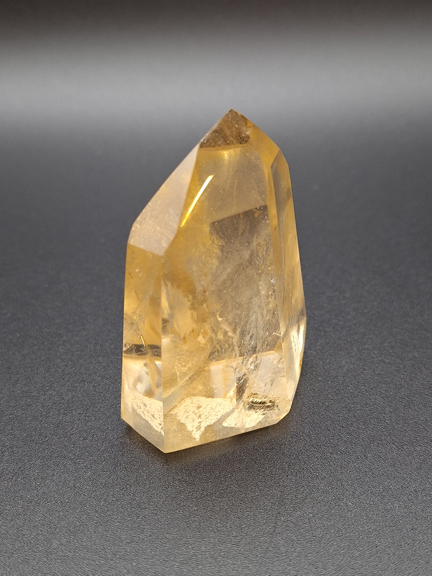 Natural Smoky Citrine Polished Point