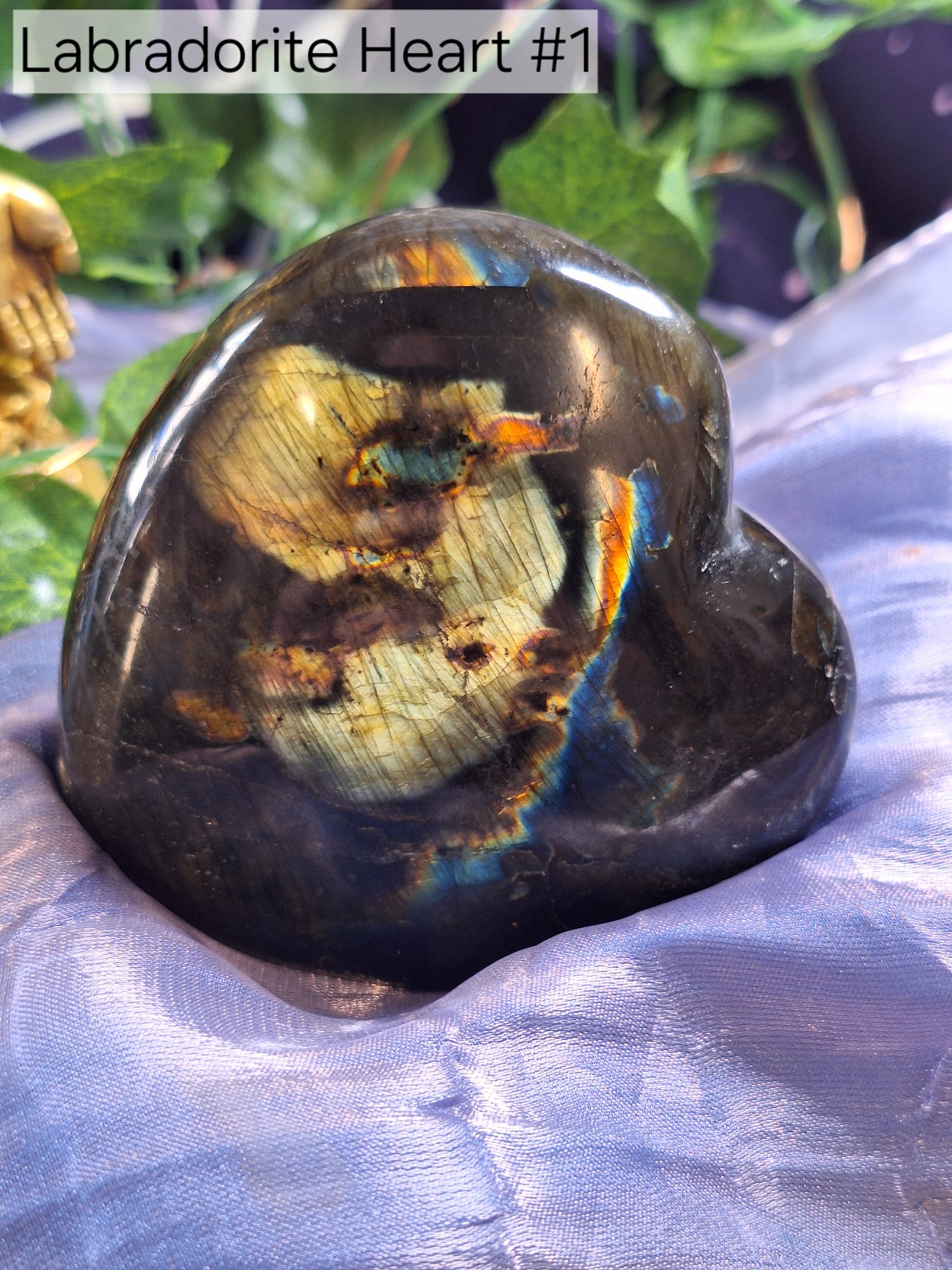 Labradorite Heart 1