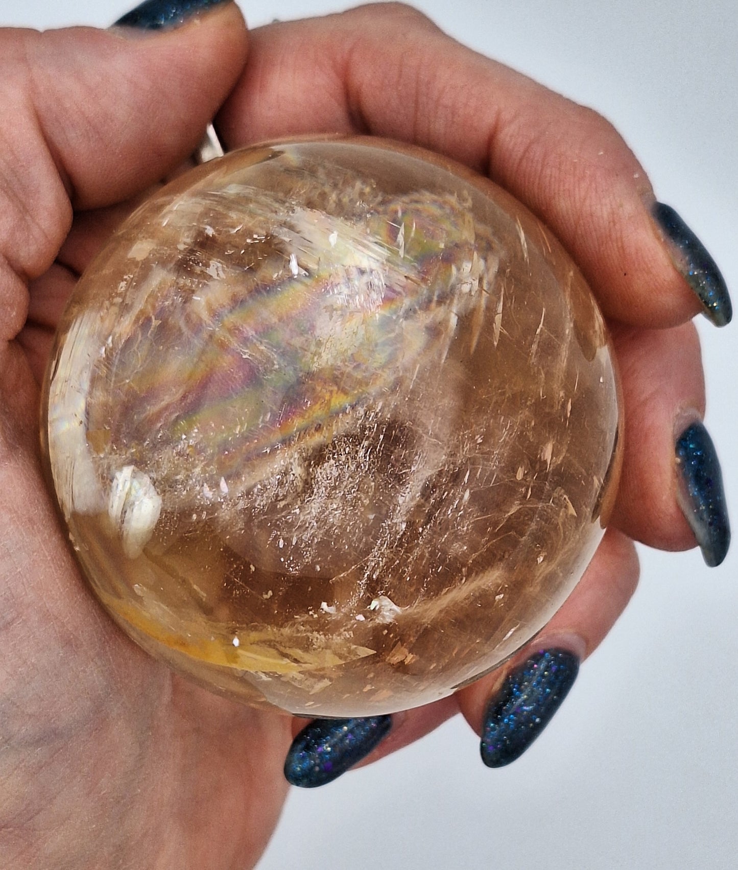 Golden Honey Optical Calcite