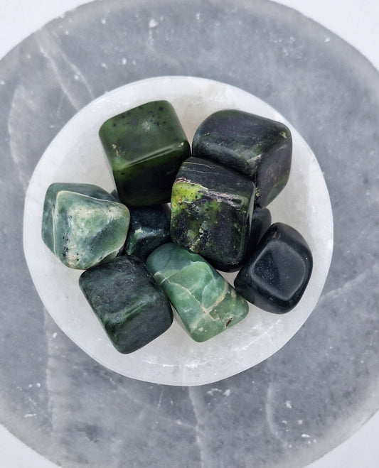 Nephrite Jade Tumble